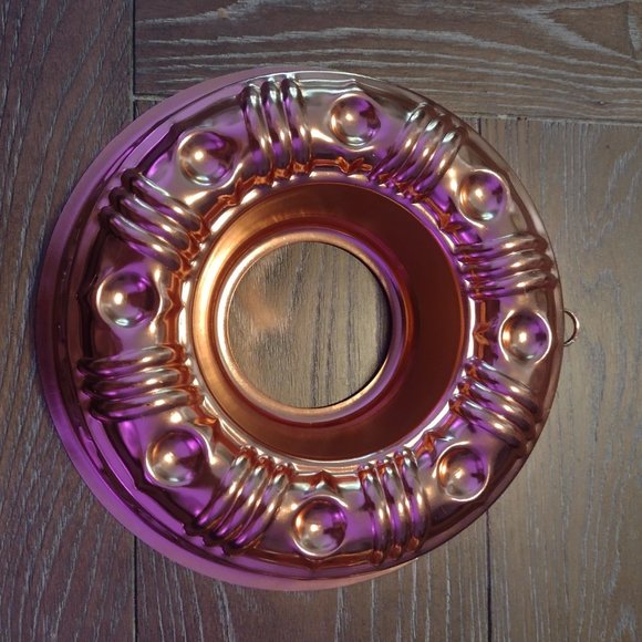 2 Vintage Copper Cooking/Baking Molds - Picture 3 of 6